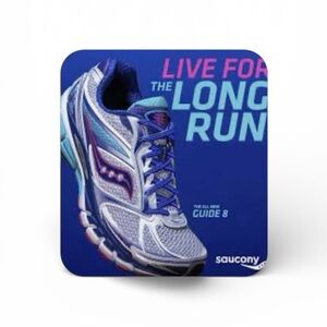 Saucony Guide 8 White Blue & Pink Running Shoes Women’s Size 9 Sneakers